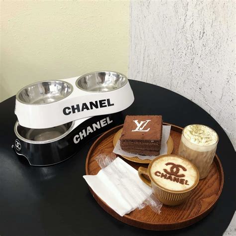 buy Chanel dog bowl